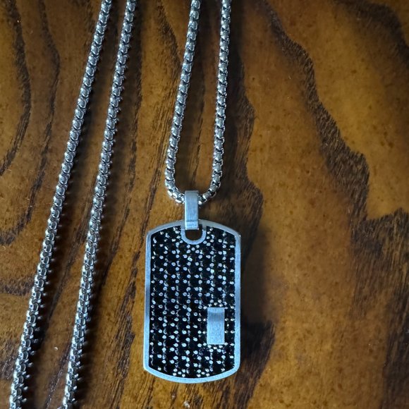 Style Stylish Neo Relique Men's Necklace with Dog Tag Pendant - Picture 6 of 12